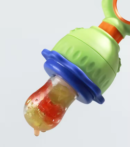 مجموعة مشط ومشبك زجاجة الرضاعة للأطفال من 0-12 شهرًا، خالية من مادة BPA، بتدفق بطيء وجودة عالية، تصميم عصري فاخر من السيليكون، مع رسومات كرتونية، متوفرة بالجملة - Product Image 1