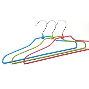 Assessed Supplier Metal Plastic Coated Wire Clothes Hangers