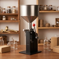 Machine à piston manuelle haute précision A03 pour canettes, barils, bouteilles, parfums, crèmes cosmétiques, huiles, miel, liquides - Utilisation pour les petites entreprises