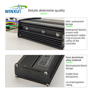 Contrôleur de moteur sans balais 36V 48V 500W 25A pour vélo électrique, onduleur FOC à onde sinusoïdale S866 avec écran LCD couleur, kit de réparation pour vélo électrique et trottinette Y12 - Product Image 3