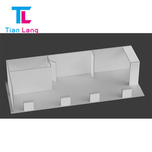 Haute qualité installation rapide Portable LED salon présentoir boîte à lumière équipement de stand d'exposition - Product Image 5