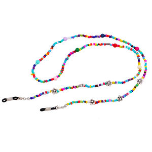 Chaîne de <span class=keywords><strong>lunettes</strong></span> de lecture en perles, pour <span class=keywords><strong>lunettes</strong></span> de soleil, avec sangle de cou, 1 pièce, <span class=keywords><strong>à</strong></span> la mode, rétro - Product Image 3