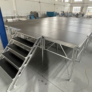<span class=keywords><strong>Plataforma</strong></span> de escenario de madera de aleación de aluminio portátil de 4X8FT para actividades al aire libre - Product Image 4