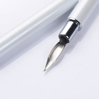 Stylo de manucure à manche en acrylique avec pinceau à peinture à l'eau, lignes d'acier extrêmement fines pour la décoration d'ongles.