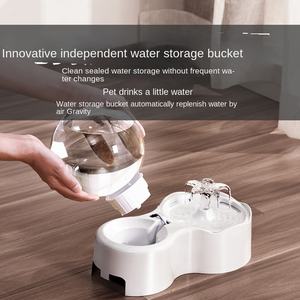 Nouveau distributeur d'eau pour chat intelligent écologique <span class=keywords><strong>Cycle</strong></span> automatique bol pour chat pour animaux de compagnie alimentation par gravité chien bol d'eau produits pour animaux de compagnie - Product Image 5