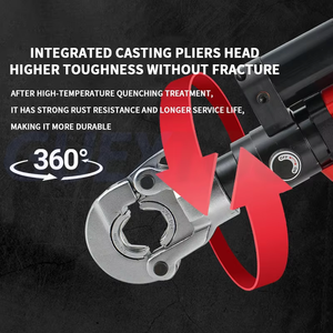 EZ-300/EZXC-300 <b>Small</b> Lithium Battery Hydraulic Clamp Intelligent Rechargeable Copper Aluminum Nose Cable Wire Crimping <b>Tool</b> - Product Image 2