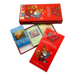 Personalizado Navidad azul núcleo adulto fiesta familia <span class=keywords><strong>beber</strong></span> tarjeta <span class=keywords><strong>juego</strong></span> <span class=keywords><strong>de</strong></span> mesa con 3 cubiertas - Product Image 3