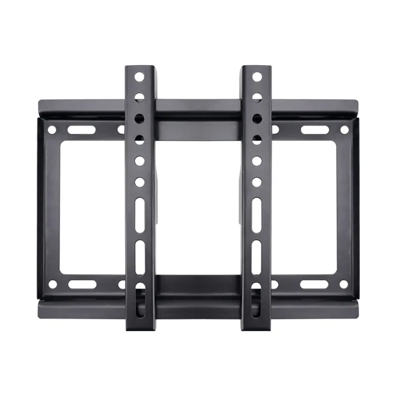 Suporte fixo de televisão, suporte fixo de 14-42 polegadas, 1-1.3mm, para tv, visor lcd, suporte para tv