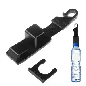 Strong and Durable Car Vehicle Seat back Headrest Hanger Holder Hook for Handbags Purses Coats and Grocery Bags