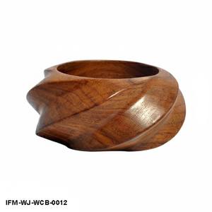 Brazaletes de Madera Hechos a Mano para Mujer con Diseño Natural, Ligero y Ecológico, Joyería Elegante Inspirada, Perfecta para Uso Diario - Product Image 4