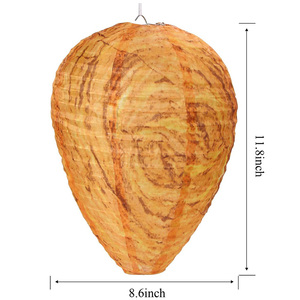Avispas Plomo Papel Linternas Patio Hornet Avispa Nido Señuelo Disuasorio Para Hornets al aire libre - Product Image 2