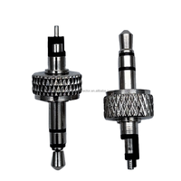 Prise audio TRS 3,5 mm 3 pôles avec grand anneau métallique
