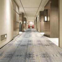 Alfombra de Pared a Pared Personalizada, Alfombra de Gran Formato con Impresión Personalizada, Respaldo de Poliéster PP para Pasillos de Hoteles, Vestíbulos y Casinos