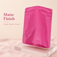 Sachet refermable en plastique avec fermeture éclair, qualité alimentaire CPE, anti-odeur, pour aliments pour bébés, aliments en conserve, collations, bonbons gélifiés