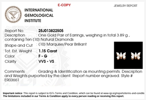 Impresionantes Pendientes de Diamantes de Oro para Mujer, Brillo Clásico, Artesanía Fina, Joyería de Moda, Regalo - Product Image 6