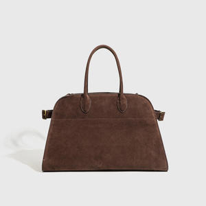 Sac Boston de luxe pour femmes, style rétro, grande capacité, sac à main imperméable, sac à main décontracté - Product Image 5