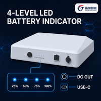 Batterie externe Li-Polymère 76800mAh Starlink Mini à sortie DC 65W, charge solaire, USB-C PD65W, IP65, UL2056, FCC, CE – Vente directe usine