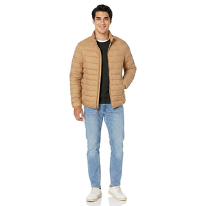 Chaqueta de Plumón Personalizada de Invierno para Hombre, Estilo Urbano, con Logotipo OEM - Product Image 1