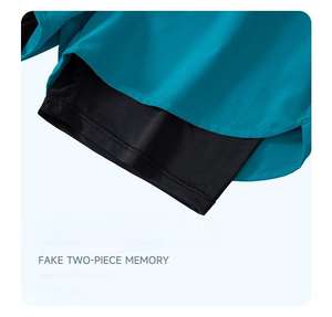 กางเกงว่ายน้ำกีฬาแบบลำลองแห้งเร็วป้องกันแสงสะท้อนสำหรับเล่นฟิตเนสวิ่งบาสเก็ตบอลเอวกลางระบายอากาศ - Product Image 6