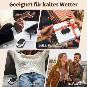 Venta de invierno Calentador de manos Power Bank 5000Ah Paquete de batería tipo C Cargador portátil para cargador de <span class=keywords><strong>Apple</strong></span> HandWarmer <span class=keywords><strong>powerbank</strong></span> - Product Image 6