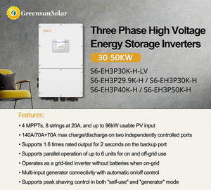 Inversor Híbrido <span class=keywords><strong>Solis</strong></span> S6-EH3P40K-H de 30KW, 40KW, 50KW, Mejor Precio, Trifásico, 380/400V, Conjunto de Inversor Solar para el Hogar - Product Image 6