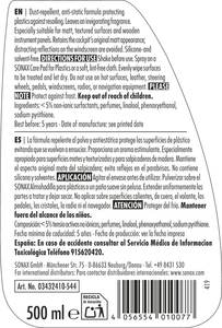 Cuidado del Interior del Vehículo con Efecto Mate, Aroma a Limón, 500 ml, No Grasoso y Antipolvo, Protector del Interior del Automóvil - Product Image 6