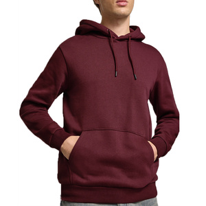 Sudadera con capucha de algodón grueso para hombre con tejido de punto denso y bolsillo canguro espacioso para un estilo urbano y cómodo - Product Image 3