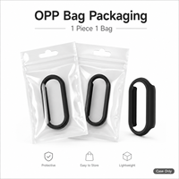Coque de protection antichoc fine et mate en PC creux compatible avec Xiaomi Mi Band 10 9 Pro 9 8 Smart Band