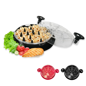 Picadoras de carne sin BPA al por mayor, herramientas manuales para picar verduras y pollo, trituradoras de carne grandes, desmenuzadoras de pollo - Product Image 2