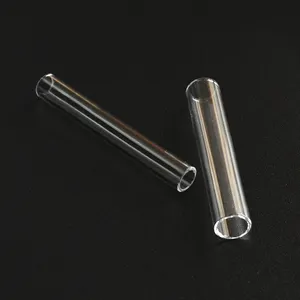 सफलता स्पष्ट क्वार्ट्ज हीटर ग्लास ट्यूब पारदर्शी अनुकूलित उच्च तापमान प्रयोगशाला के लिए क्वार्ट्ज ट्यूब