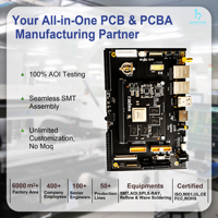 Fabricación de Placas de Circuito Impreso OEM PCBA para Sistemas de Control PLC Industrial y Expansión de E/S