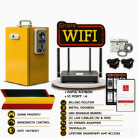 Máquina Expendedora de WiFi ShareWiFi, Punto de Acceso Inalámbrico Profesional con Sistema de Gestión en la Nube y Aplicación Gratuita