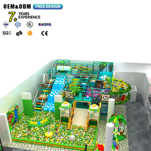 Parque Infantil Interior de Alta Calidad con Temática Forestal, Equipo de Juego Suave Comercial para Niños, Parques Infantiles Interiores Pequeños en Venta - Product Image 1