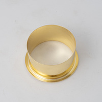 Pièces en acier filé sur mesure, composants métalliques filés de précision, finition dorée polie miroir, OEM