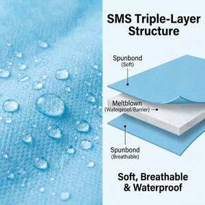 Drap <span class=keywords><strong>de</strong></span> <span class=keywords><strong>table</strong></span> <span class=keywords><strong>de</strong></span> <span class=keywords><strong>massage</strong></span> jetable non tissé imperméable pour soins du visage, voyages, salons <span class=keywords><strong>de</strong></span> beauté, spas, hôtels, tatouages - Product Image 4