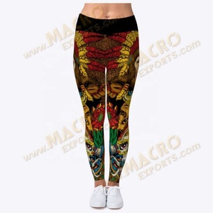 Wholesale Athletic Wear Workout <b>Leggings</b> New <b>Black</b> Yoga Pants Sublimated Printed <b>Leggings</b> Fitness Dance Tights For <b>Women</b> - Product Image 1