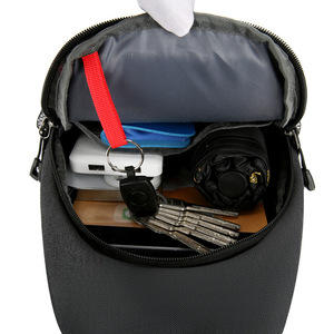 Bolso de pecho para hombre, tela Oxford, multifuncional, ultraligero, para uso diario, deportivo, informal, bolso de hombro, gris oscuro - Product Image 2