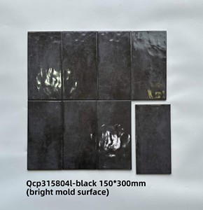 Porseleinen wand- en vloertegels, antibacterieel, antislip, glanzend oppervlak voor binnenmuren, trapranden, 8 mm dik - Product Image 1