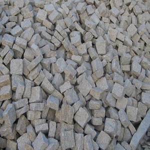 Trung Quốc giá rẻ G603 Màu Xám Granite Cobble đá Cube đá cho bên ngoài lát đá - Product Image 3