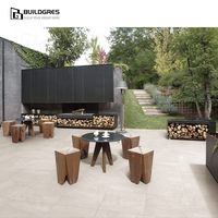 Carreaux de porcelaine pleine masse 600x600x20mm pour extérieur toutes saisons, finition mate, antibactériens, durables, résistants à fort trafic, antidérapants et anti-moisissures