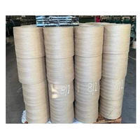 Fil de jute naturel ciré, écologique et recyclable, 100 % jute, pour la fabrication de bijoux en cuir, la tapisserie, la couture