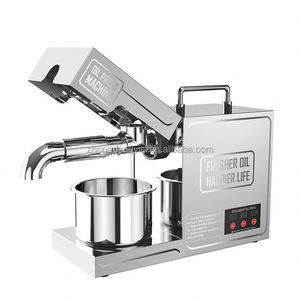 Presse à huile pour usage domestique et commercial, extracteur d'huile de graines végétales et de tournesol, machine automatique, nouveau produit 2020, alimentation 220V - Product Image 6