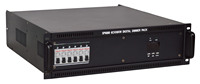 Pack de gradateurs numériques 6 canaux 6 kW 380 V avec double DMX, signal SCR importé, boîtier de gradation de scène en métal, refroidissement par air forcé portable