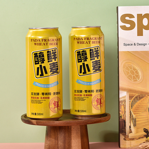 <span class=keywords><strong>Birra</strong></span> Artigianale Premium da Fabbrica OEM con Etichetta Privata, Bevande Alcoliche in Lattina, <span class=keywords><strong>Birra</strong></span> <span class=keywords><strong>Bianca</strong></span> di Grano Extra Forte da 500ml - Product Image 3