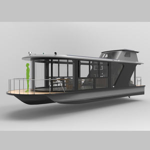 Bateau-maison ponton de luxe en aluminium de 12.5m pour les parties de l'eau pour les restaurants et les visites avec moteur hors-bord - Product Image 6