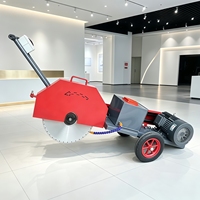 Machine de découpe de barres d'acier portative 500 mm, motorisée 380V 7.5kW, avec système de refroidissement par réservoir d'eau pour un meilleur rendement