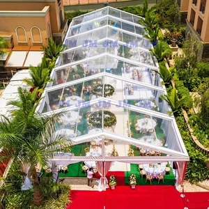 Tenda per Eventi 20x30m 10x30m, Grande Gazebo da Esterno per Ricevimenti, Matrimoni, Feste, Chiese - Product Image 5