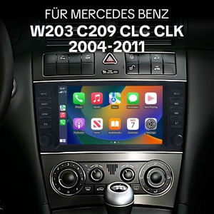 Écran tactile Android CarPlay pour Mercedes-Benz Classe C C-W203 CLK <span class=keywords><strong>W209</strong></span> avec écran IPS, caméra de recul et GPS intégré - Product Image 5