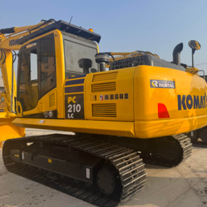 Excavadora Komatsu PC210 usada, eficiente oruga hidráulica de 21 toneladas para construcción civil y desarrollo industrial - Product Image 1