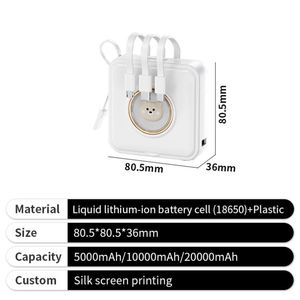 Custom Mini Mirror Power Bank Certified Pink Color <b>Pocket</b> Size Women Mirror Travel Power Bank with CCC Certificate - Product Image 4